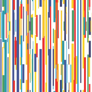 Színes csíkos tapéta nappaliba, előszobába