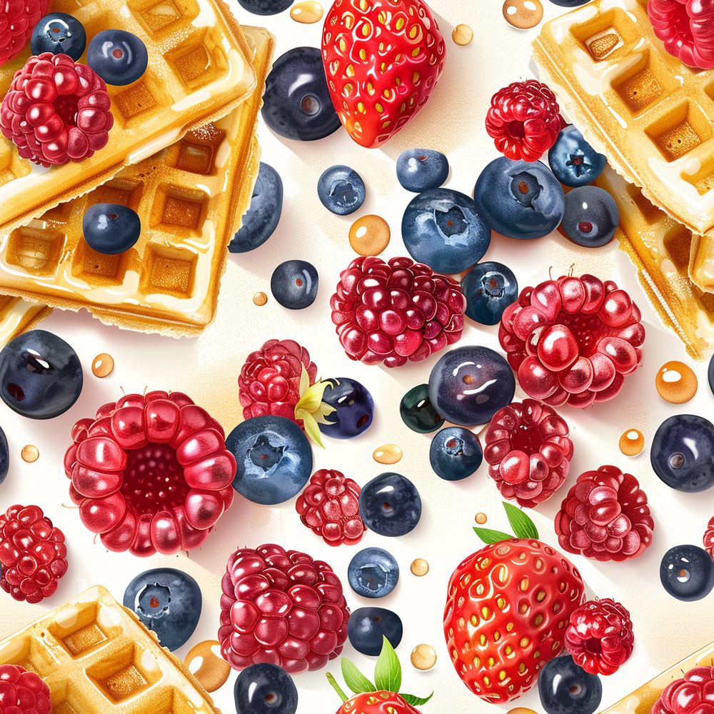 Goffris tapéta konyhába