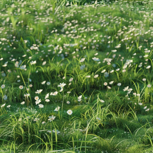 Tavaszi rét tapéta nappaliba, hálóba