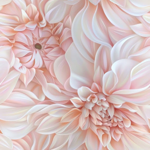 Óriás Dália tapéta nappaliba, hálóba