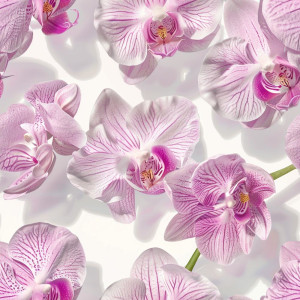 Pink Orchideás tapéta nappaliba, hálóba