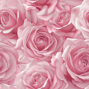 Rózsaszín Rózsás gyönyörű tapéta nappaliba, hálóba